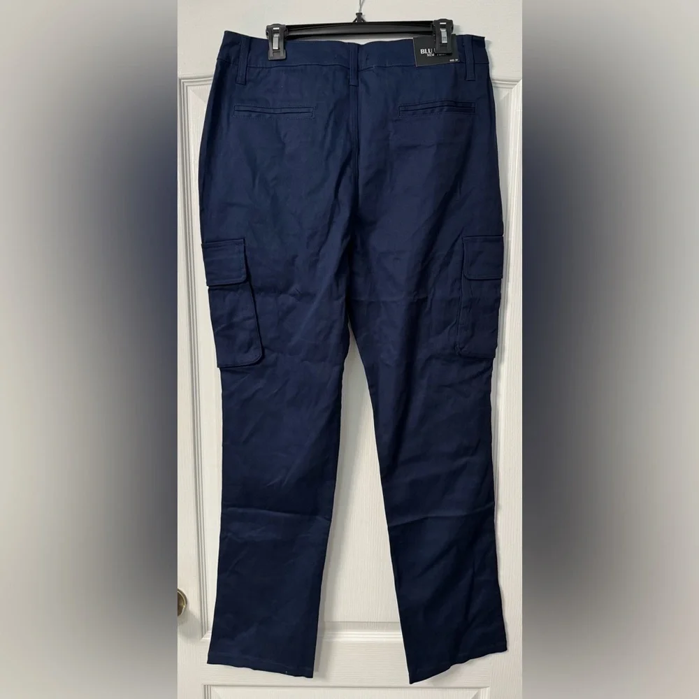Blu Rock New York: Men's Flex-Stretch Cotton Cargo Pants Comfortable and Durable